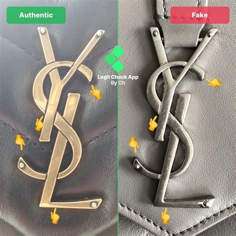 real ysl bag vs fake|ysl lou camera bag authentic.